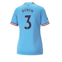 Fotbalové Dres Manchester City Ruben Dias #3 Dámské Domácí 2022-23 Krátký Rukáv